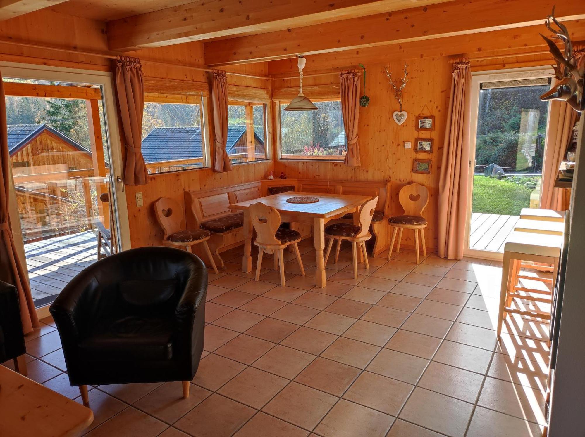 Panorama-Chalet Alpengloeckchen Stadl an der Mur Esterno foto