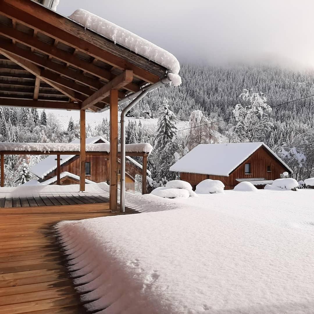 Panorama-Chalet Alpengloeckchen Stadl an der Mur Esterno foto